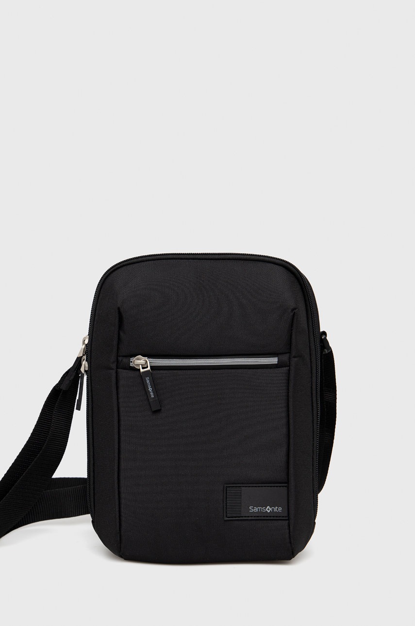 

Чанта през рамо Samsonite в черно, Черен