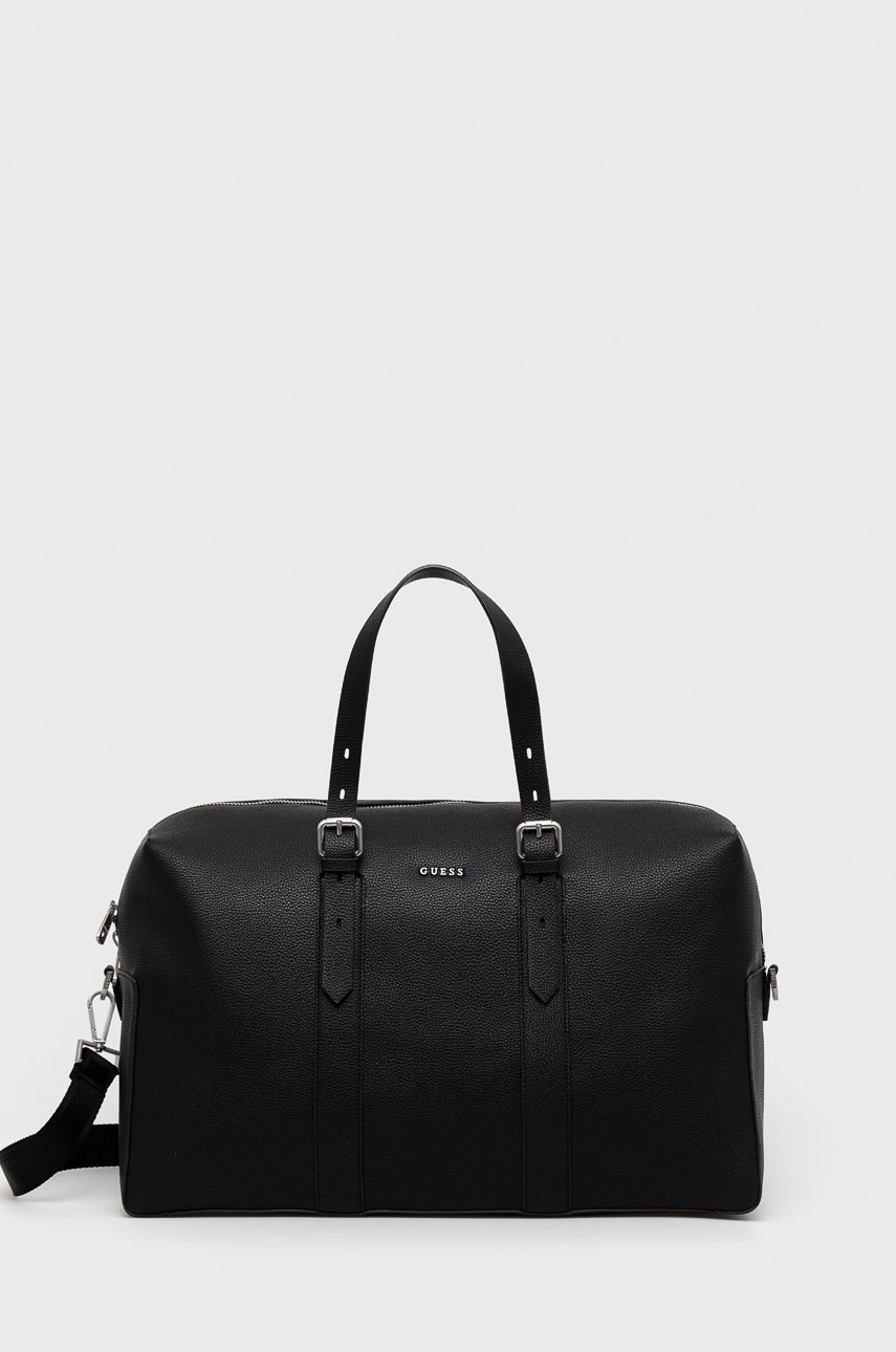 

Чанта Guess в черно, Черен