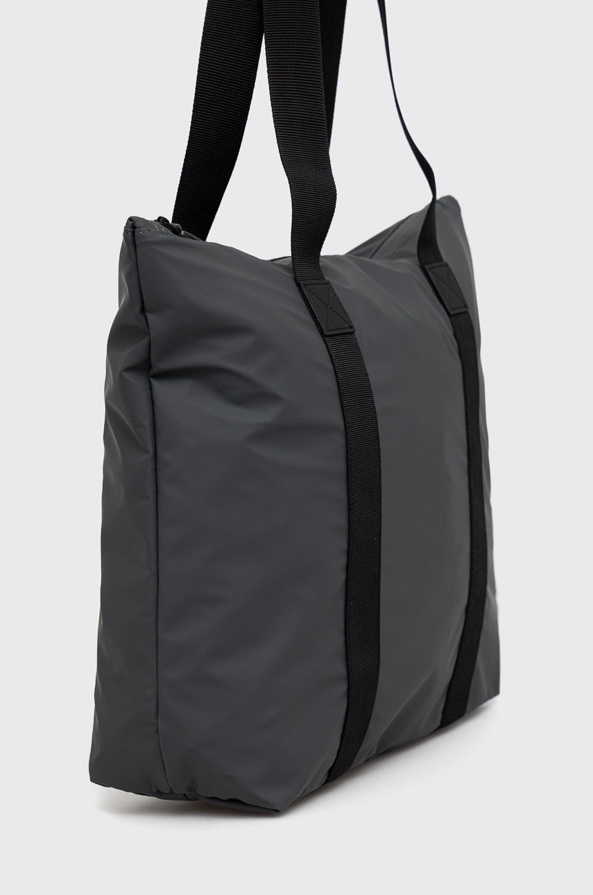 

Сумка Rains 12250 Tote Bag Rush колір сірий