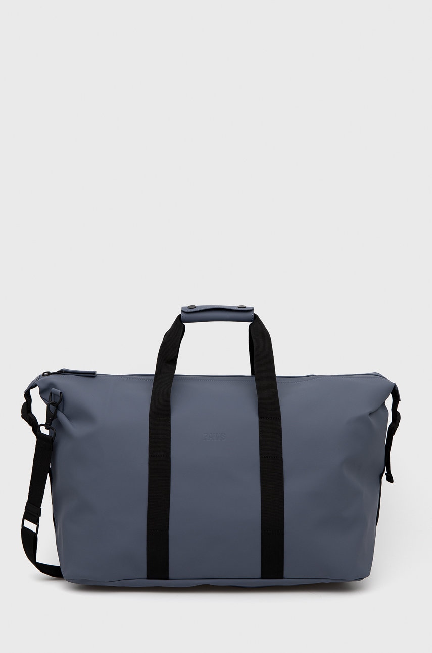 Rains geanta 13200 weekend bag culoarea violet