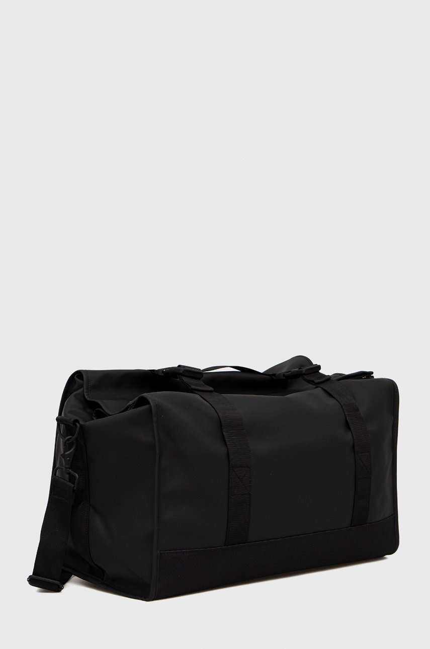 

Сумка Rains 13900 Buckle Rolltop Duffel колір чорний