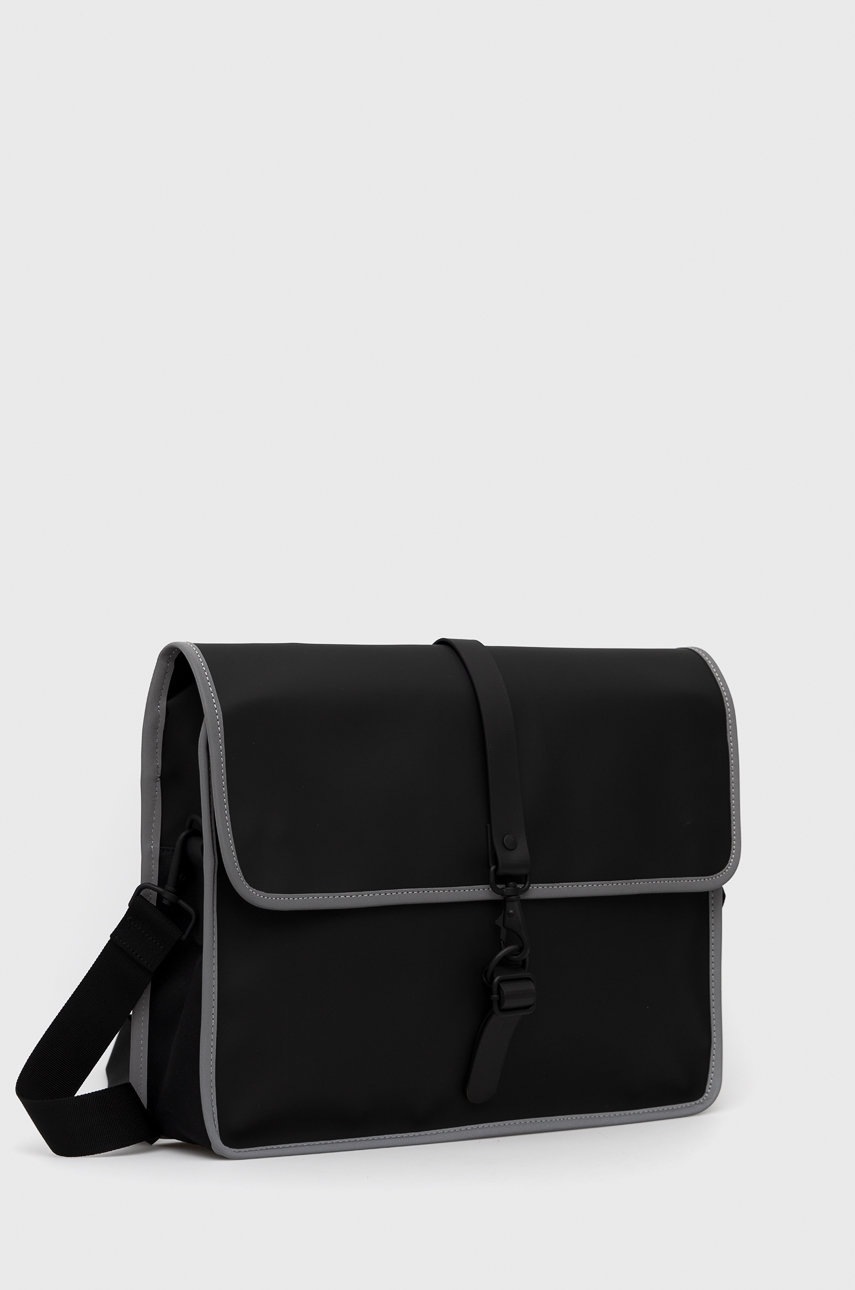 

Сумка Rains 14050 Messenger Bag Reflective колір чорний
