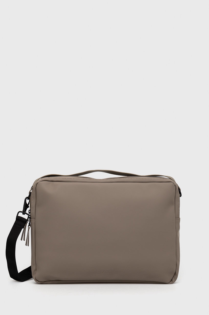 

Чанта за лаптоп Rains 16790 Laptop Bag 15" в бежово, Бежов