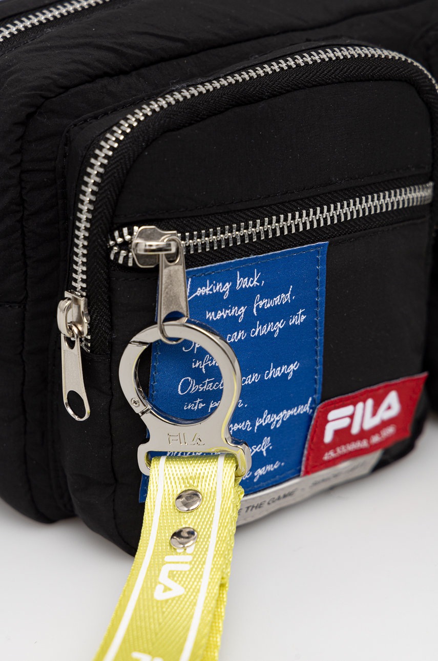 

Сумка на пояс Fila колір чорний