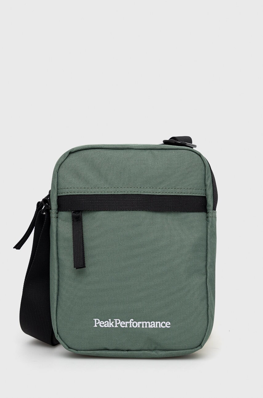 Peak Performance borseta culoarea verde