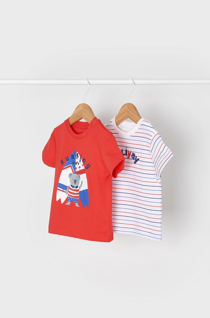Mayoral tricou copii culoarea rosu, cu imprimeu