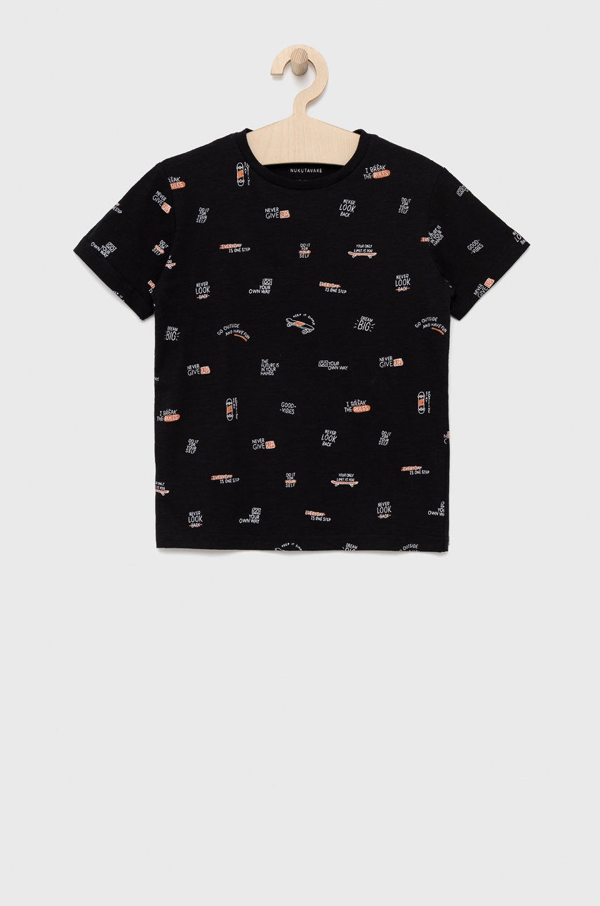 Mayoral tricou de bumbac pentru copii culoarea negru, modelator
