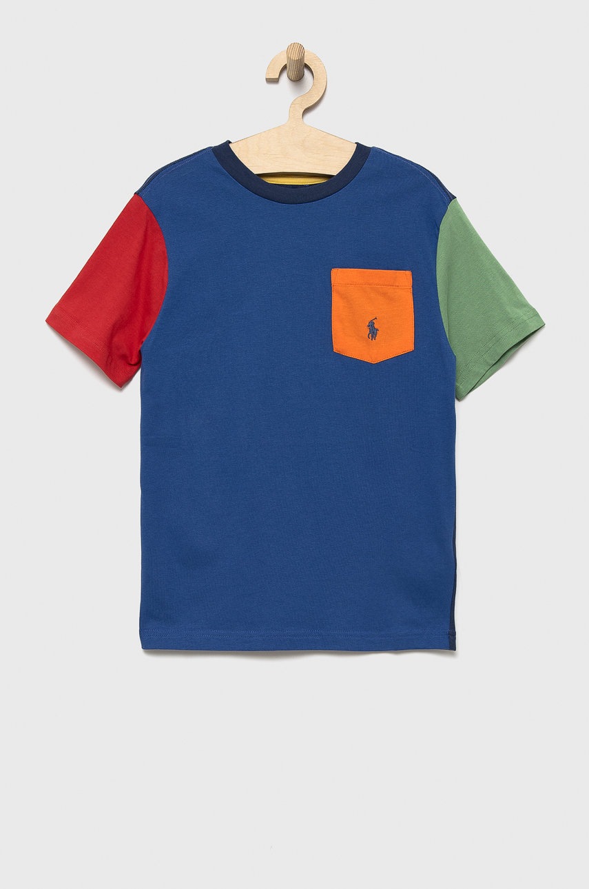 

Детска памучна тениска Polo Ralph Lauren, Многоцветен