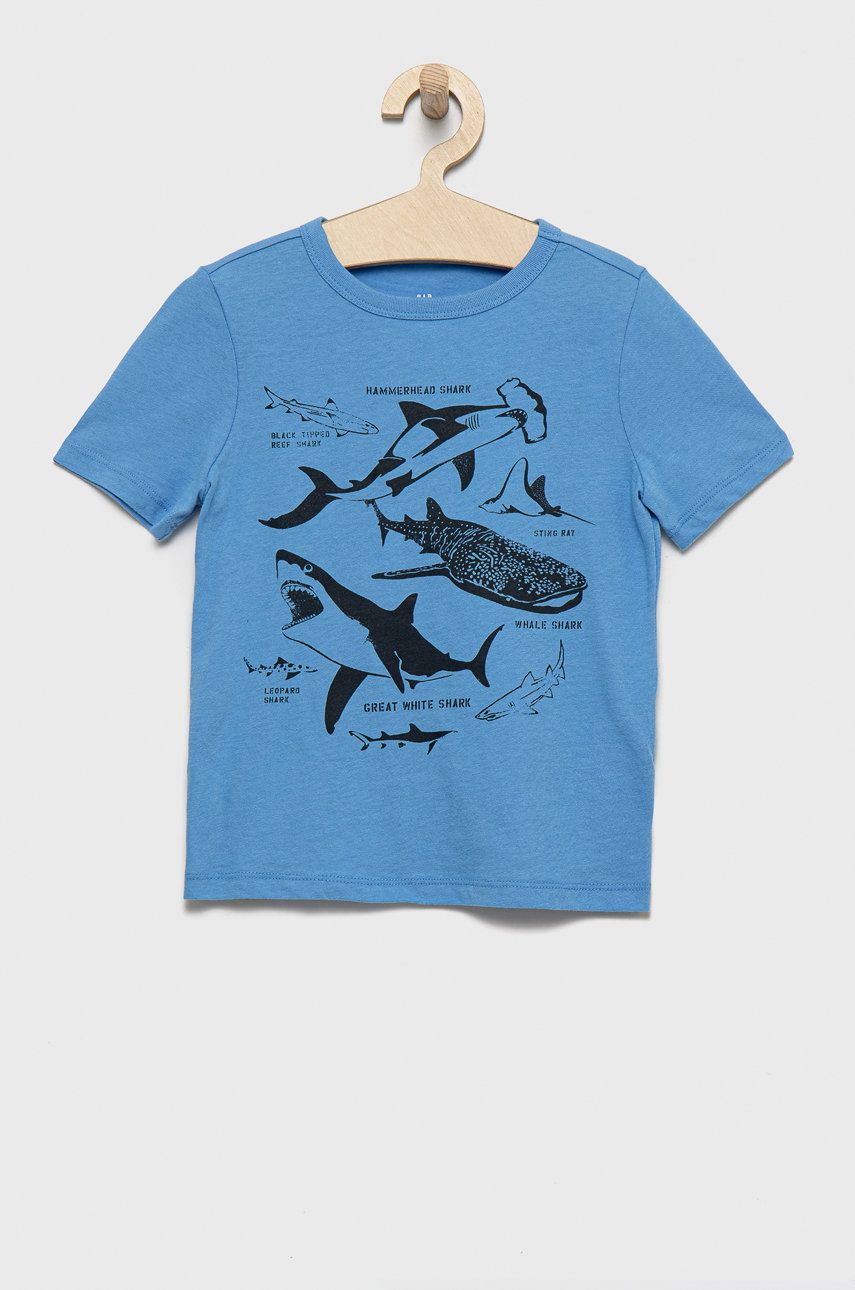GAP tricou de bumbac pentru copii cu imprimeu image