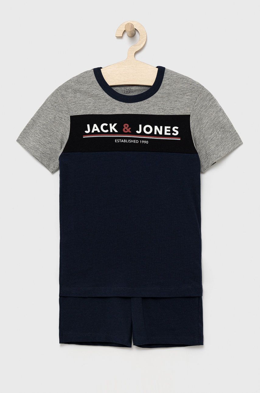 Jack & Jones komplet bawełniany dziecięcy kolor granatowy