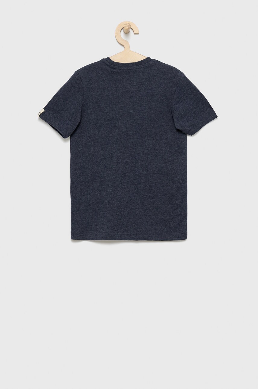 

Детская футболка Jack & Jones цвет синий с принтом