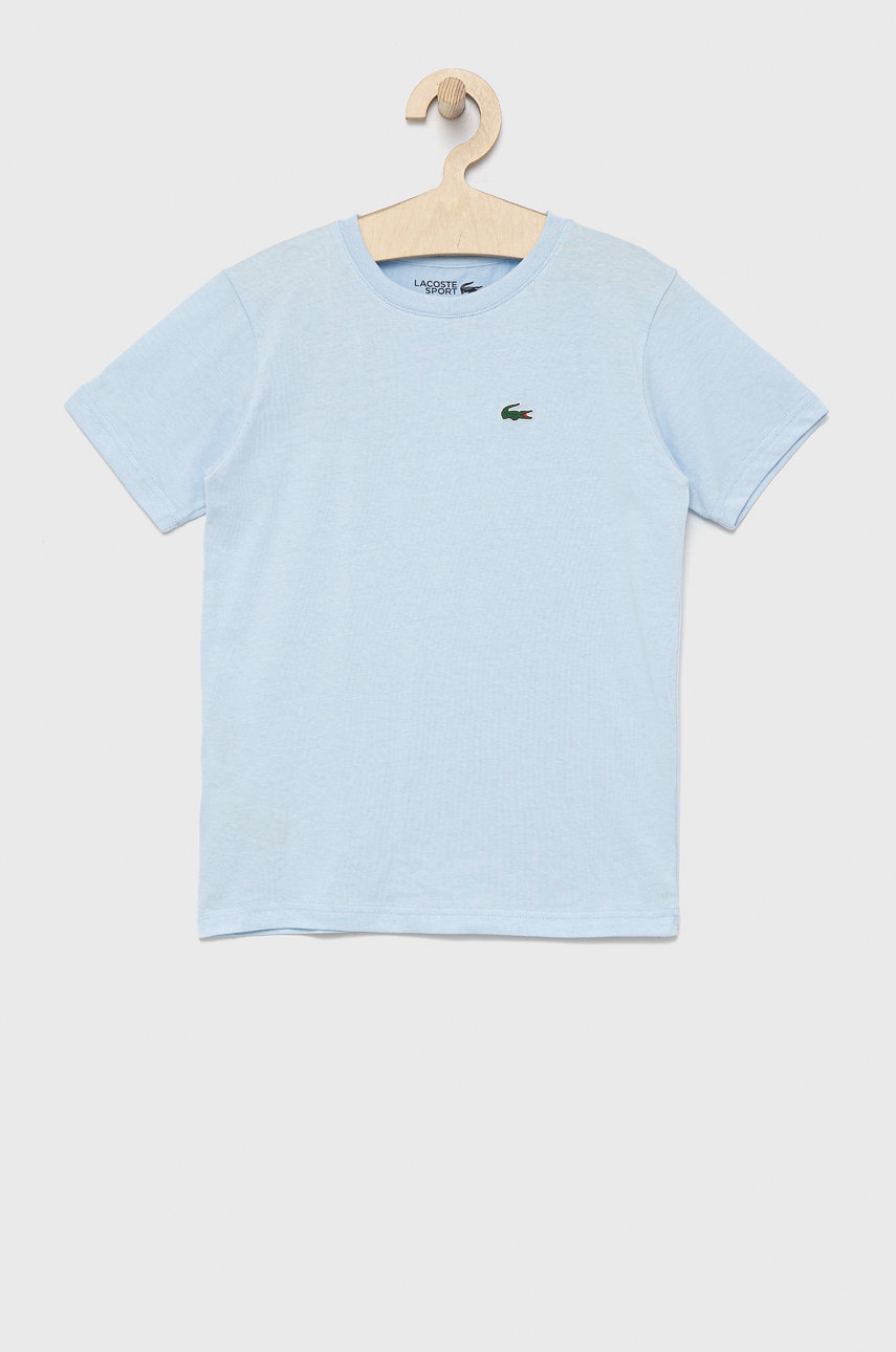 Lacoste tricou copii neted