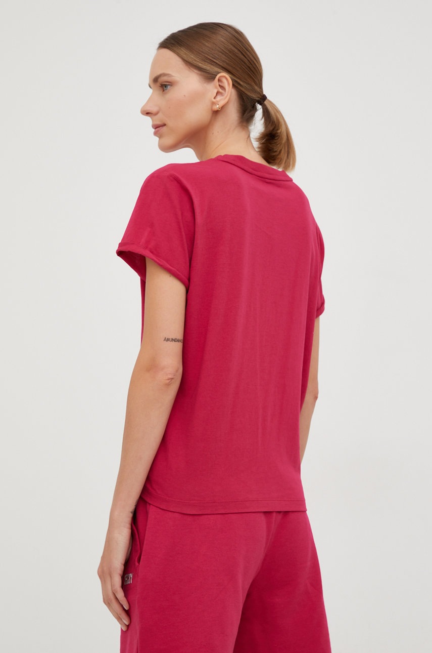 

Бавовняна футболка Dkny колір чорний