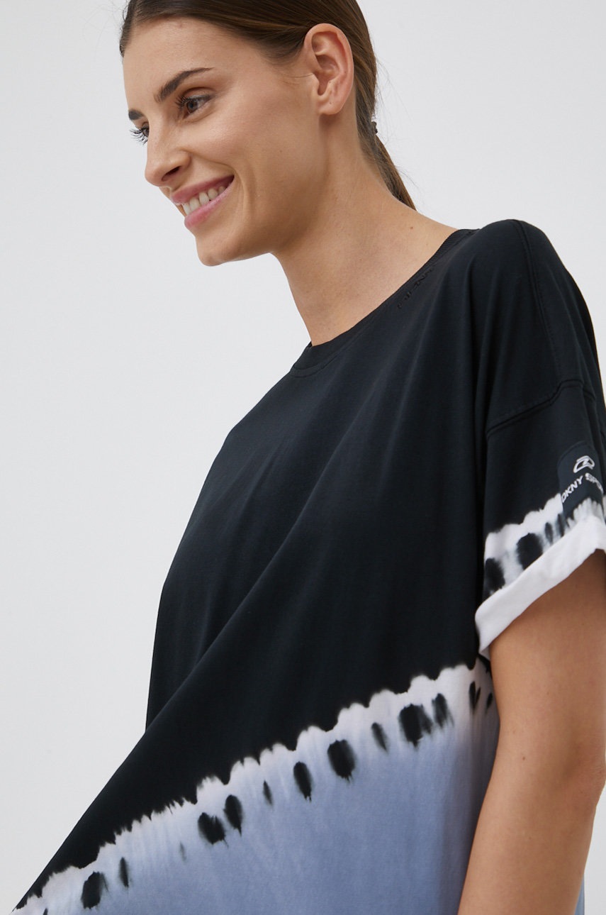 

Футболка Dkny женский цвет фиолетовый