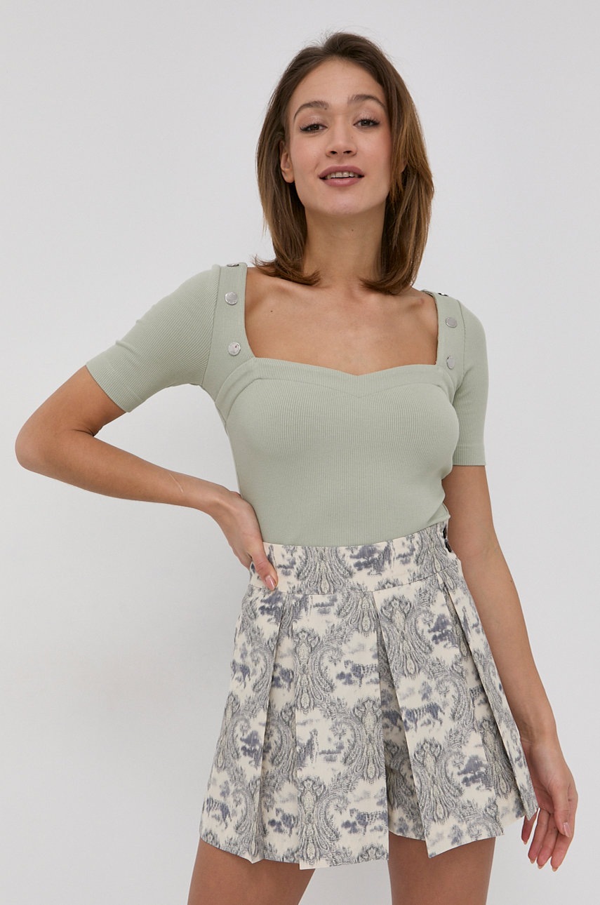 

Тениска Guess дамска в зелено, Зелен