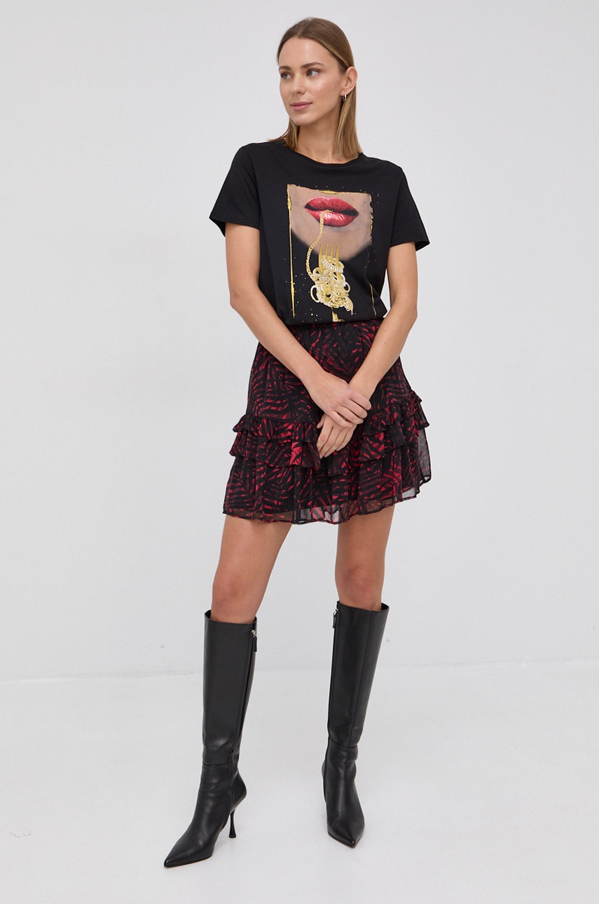 

Футболка Guess жіноча колір чорний