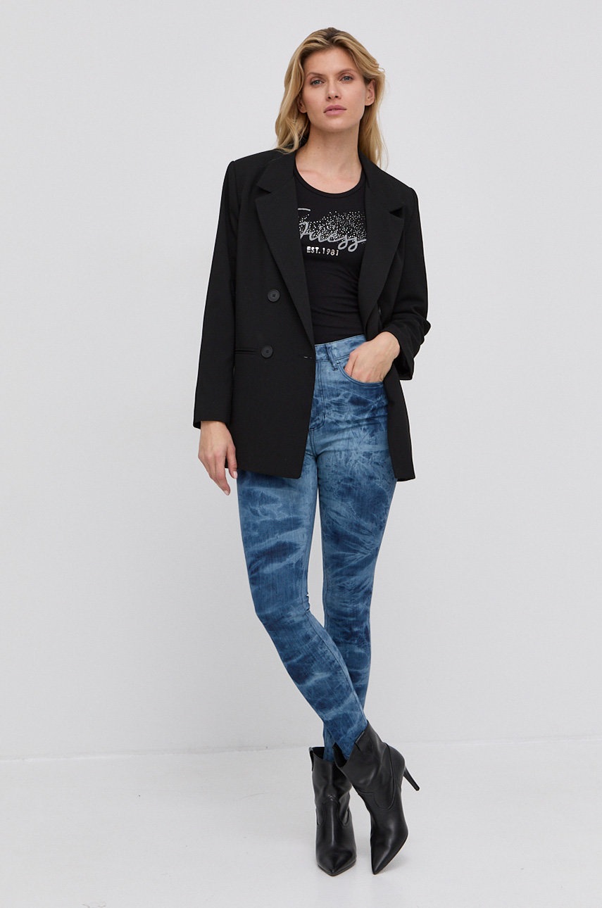 

Футболка Guess колір чорний