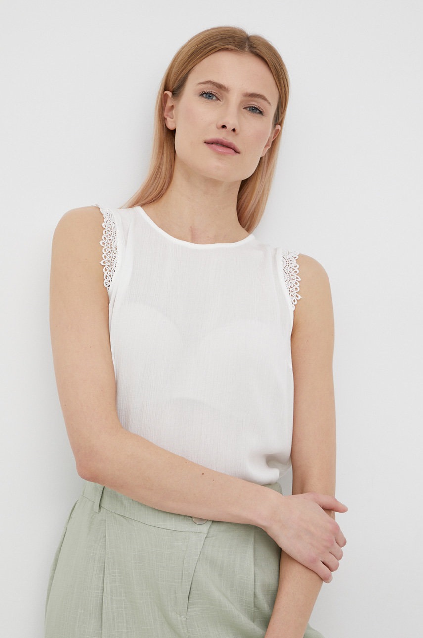 

Блуза Vero Moda в бяло, Бял