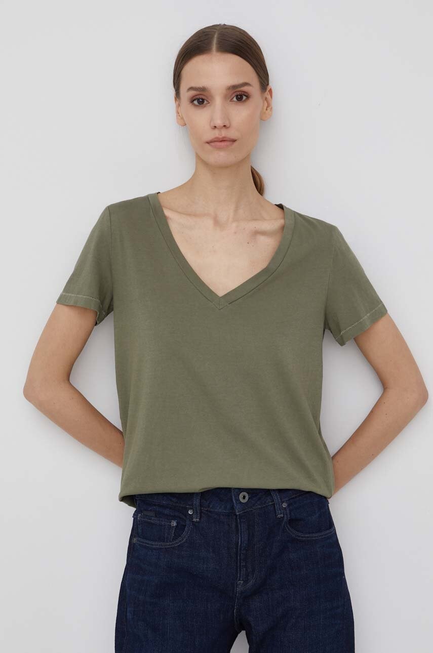 Gap tricou din bumbac culoarea verde