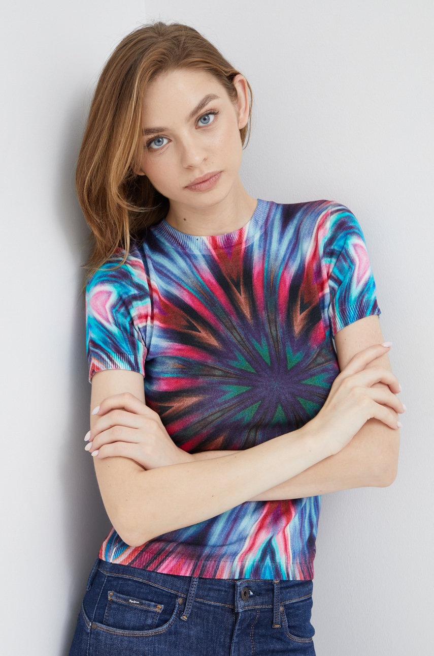

Пуловер Desigual дамски, Многоцветен