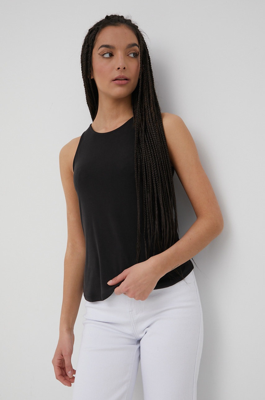 

Топ Vero Moda дамски в черно, Черен