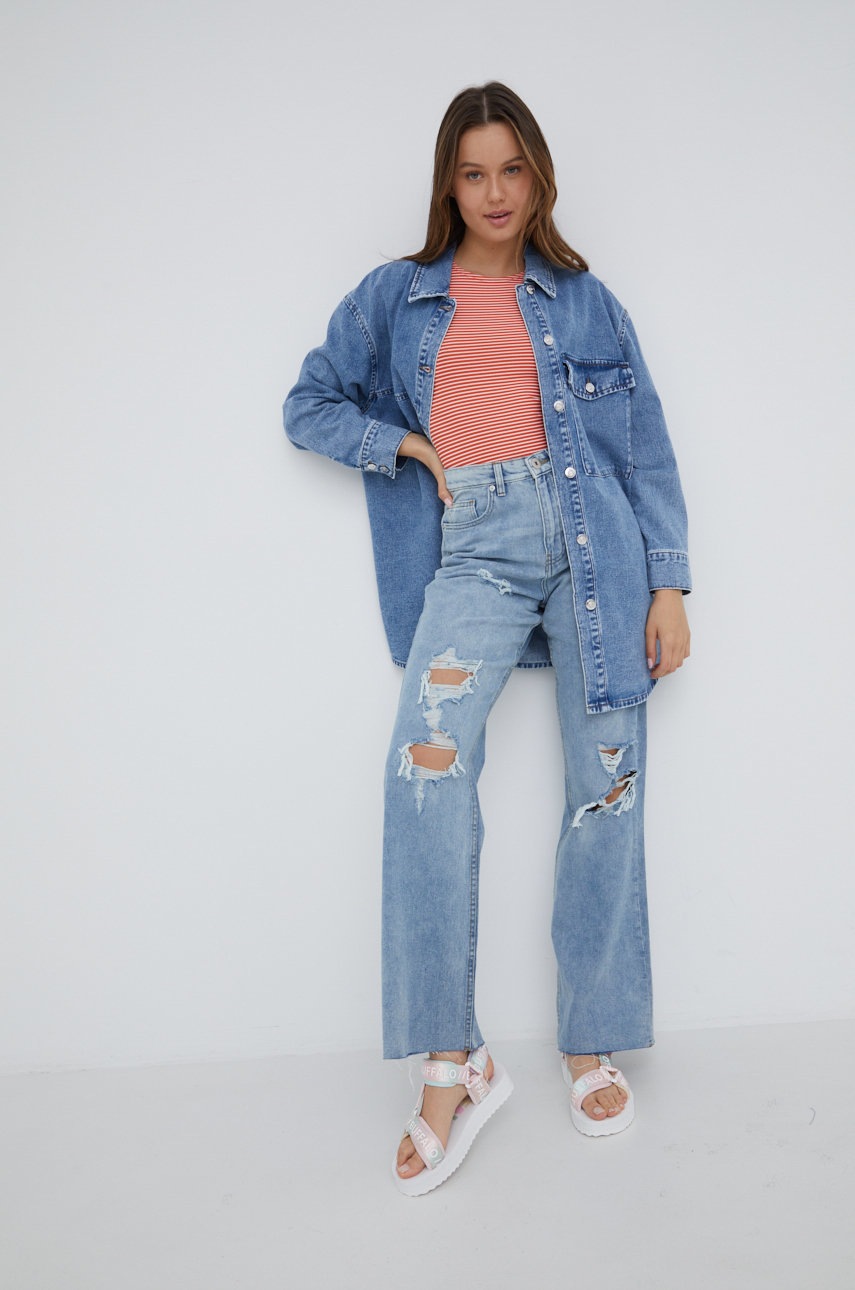 

Топ Vero Moda женский цвет оранжевый