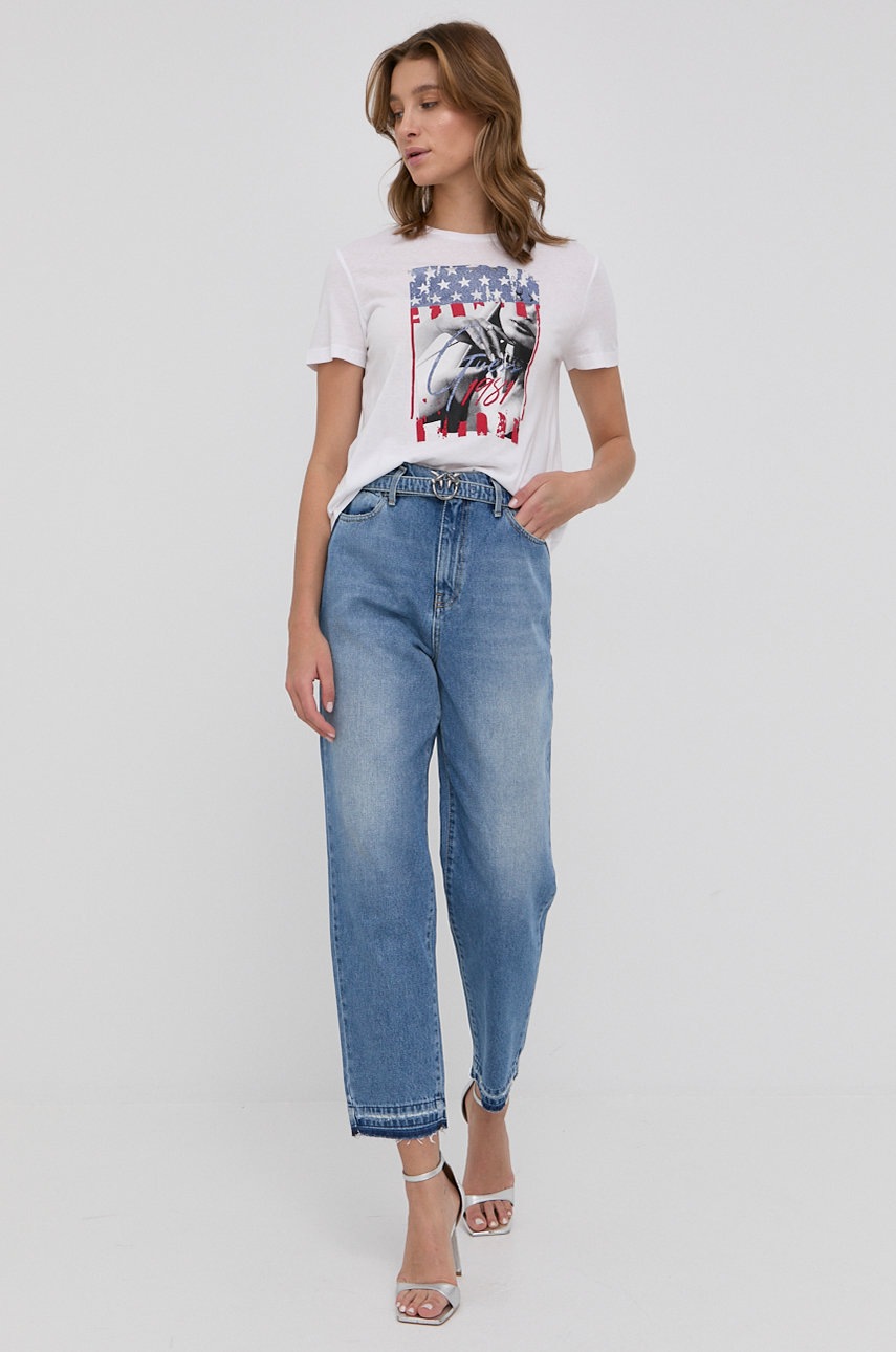

Футболка Guess женский цвет белый