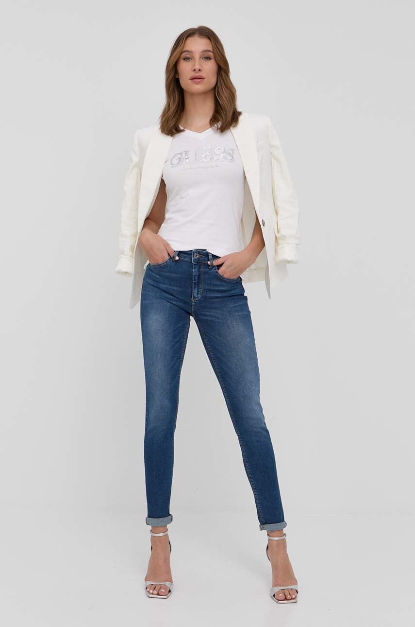 

Футболка Guess женский цвет белый