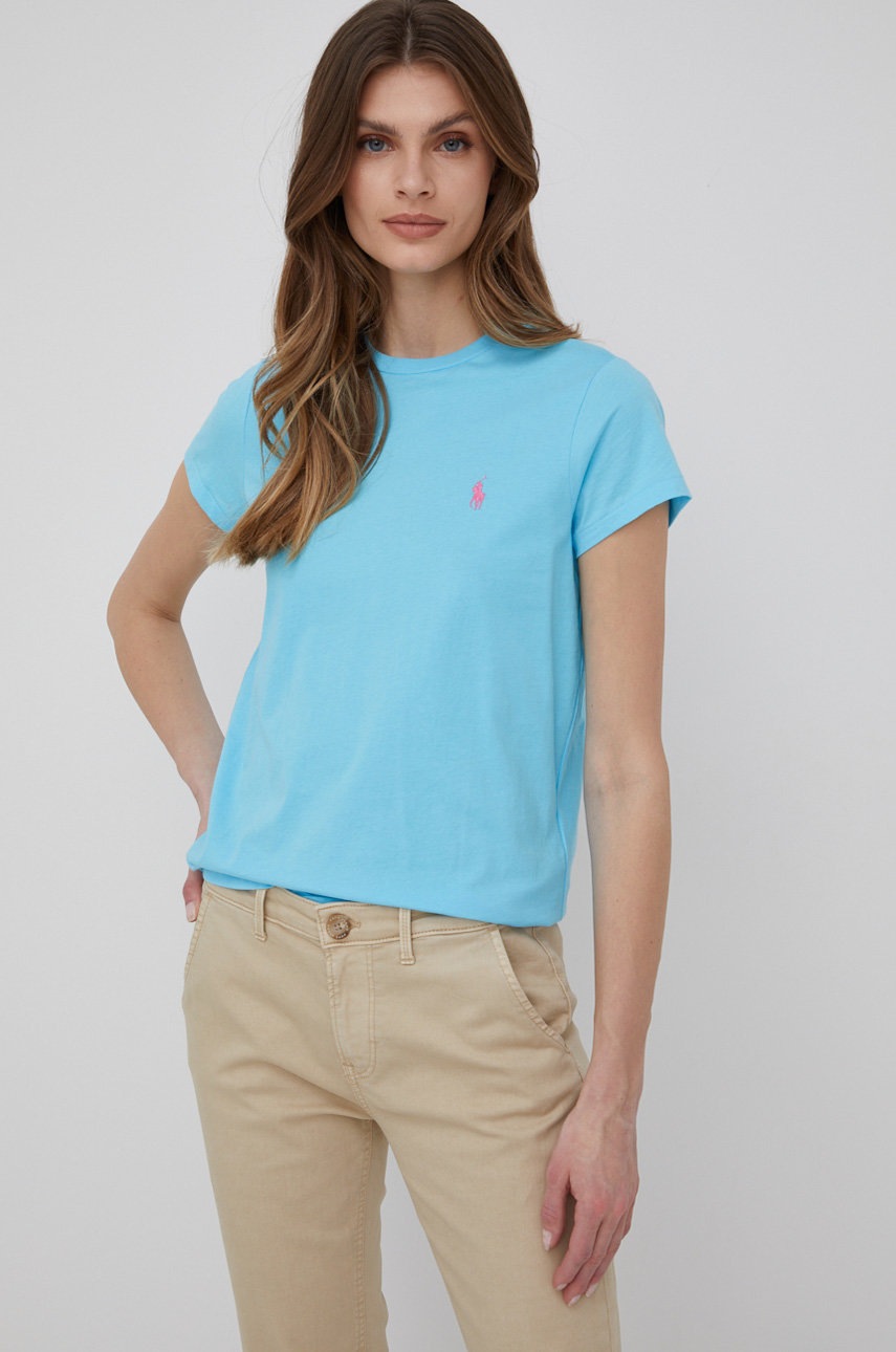 

Памучна тениска Polo Ralph Lauren, Син