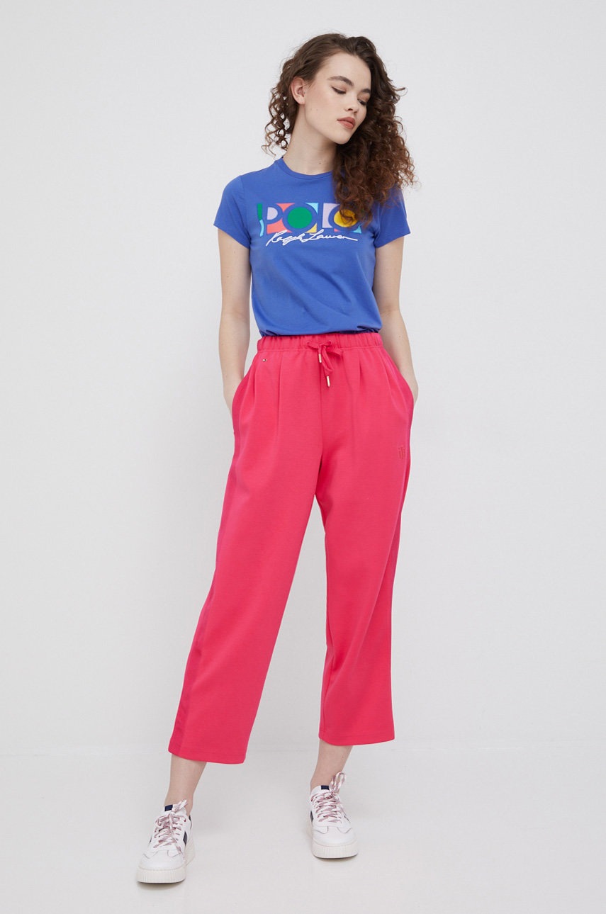 

Хлопковая футболка Polo Ralph Lauren