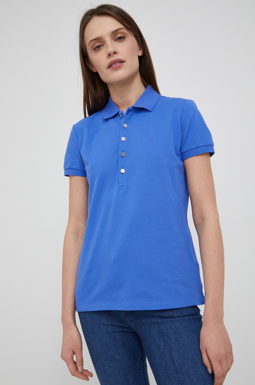 

Тениска Lauren Ralph Lauren дамска, Син