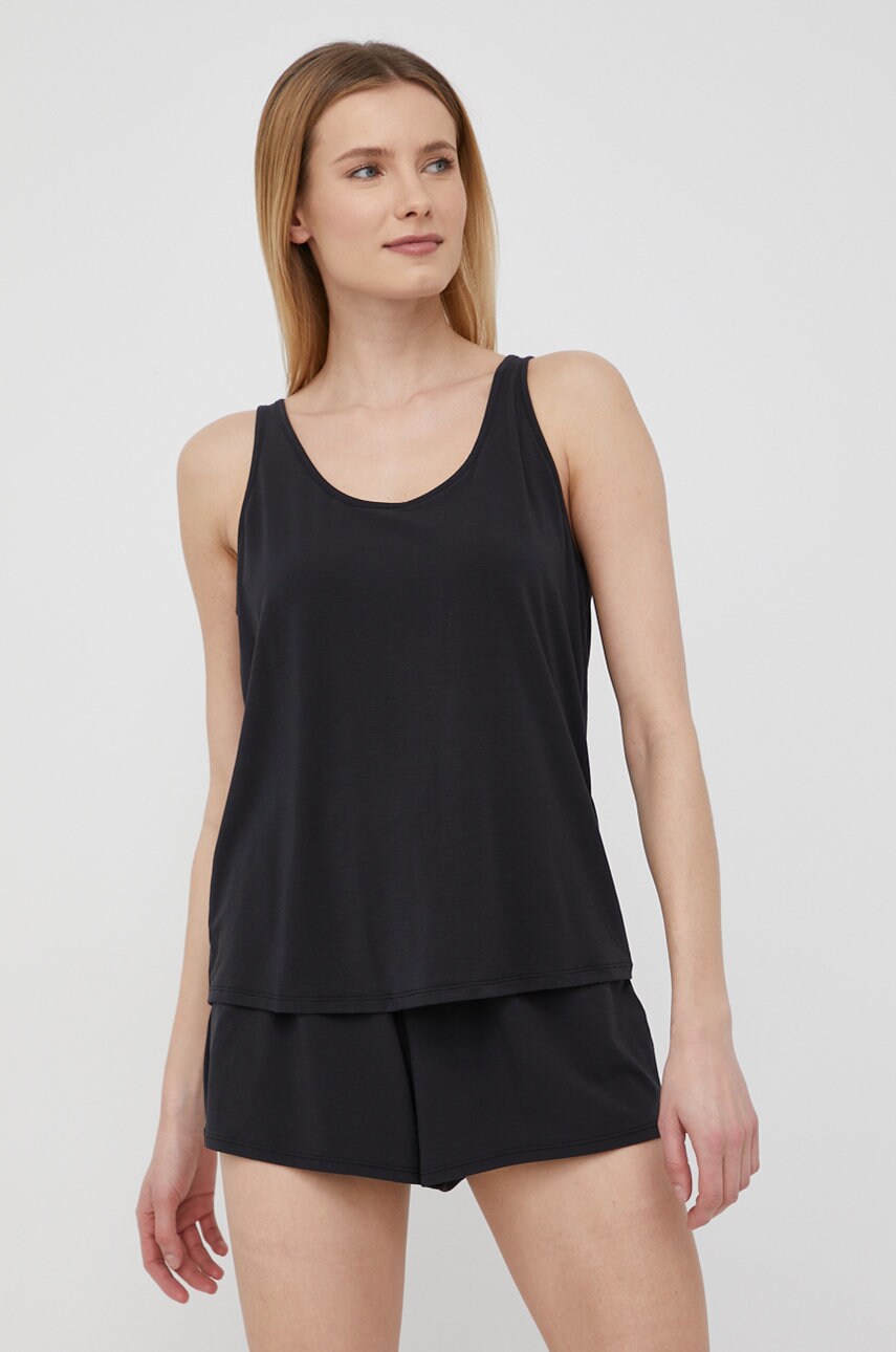 Gap top femei, culoarea negru