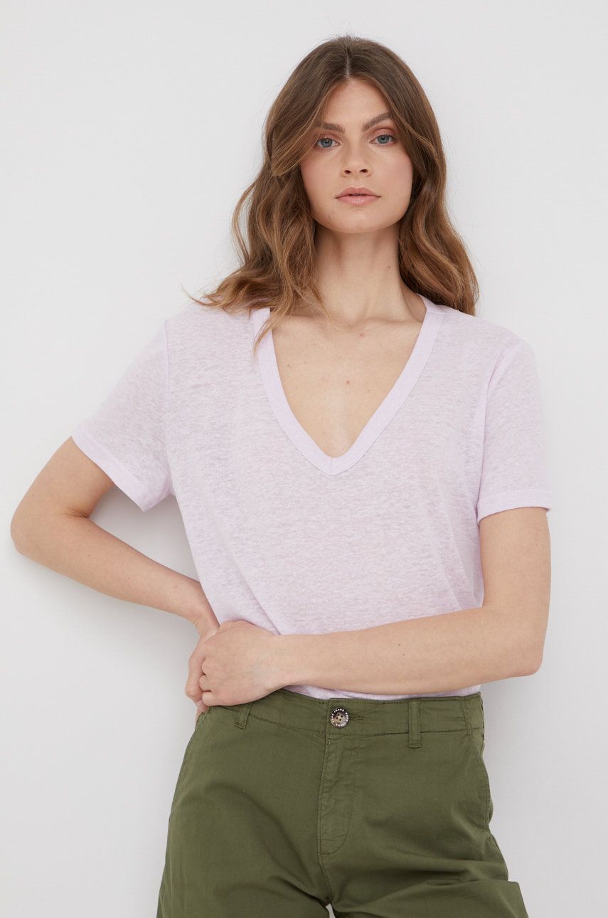 GAP tricou de in culoarea roz 2023 ❤️ Pret Super answear imagine noua 2022