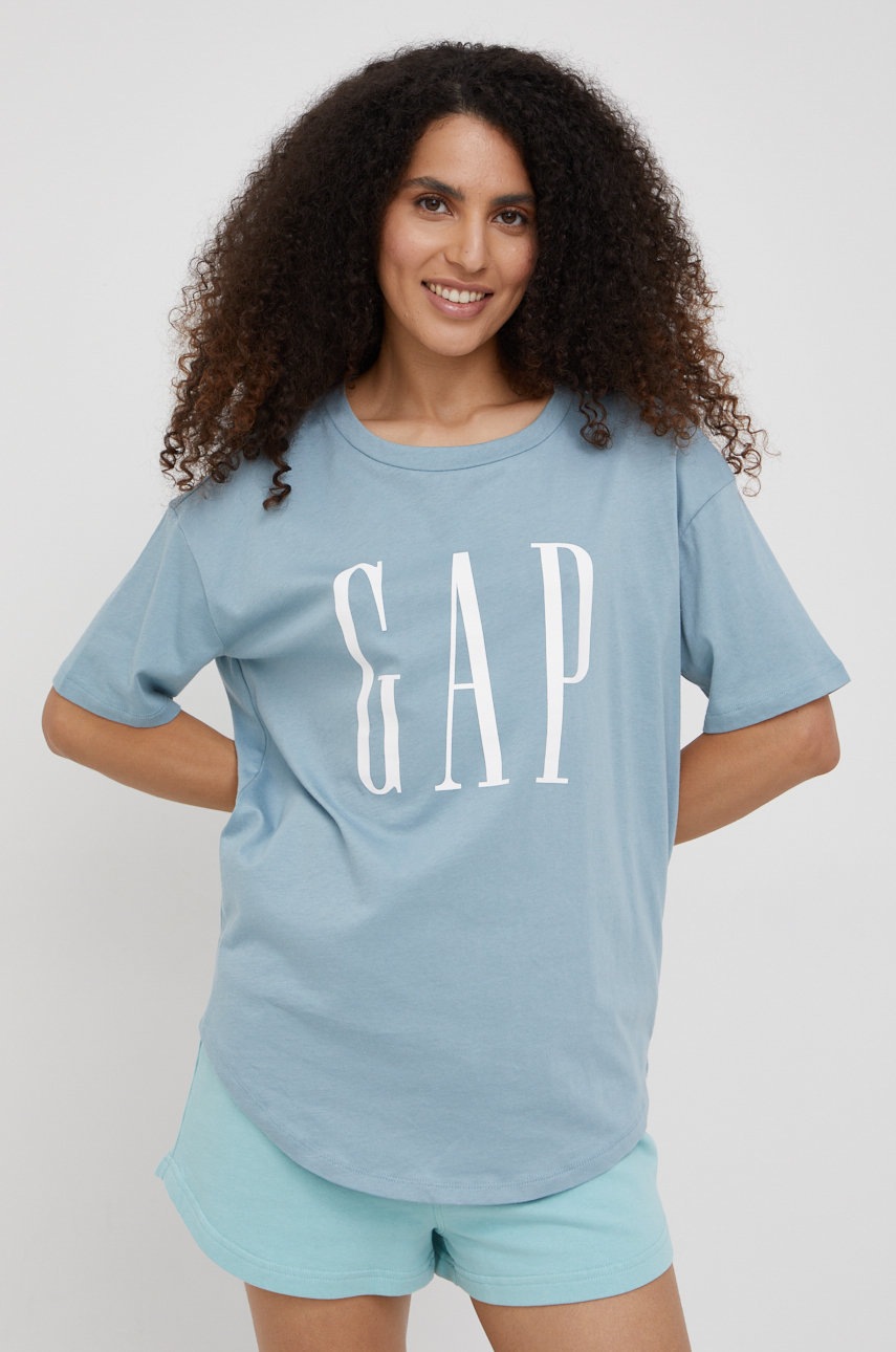 

Памучна тениска GAP, Син