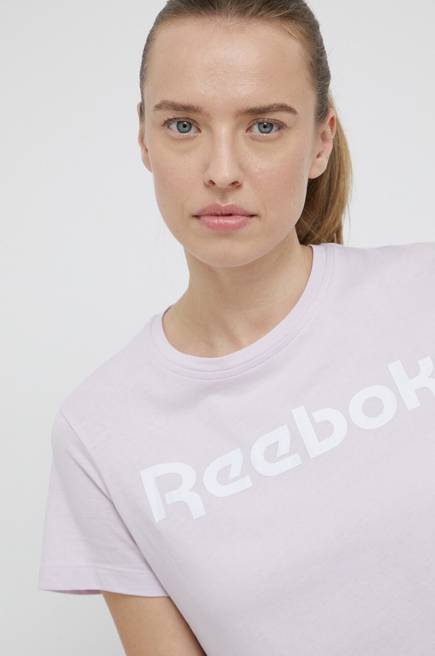 

Спортивная футболка Reebok H51870 цвет фиолетовый