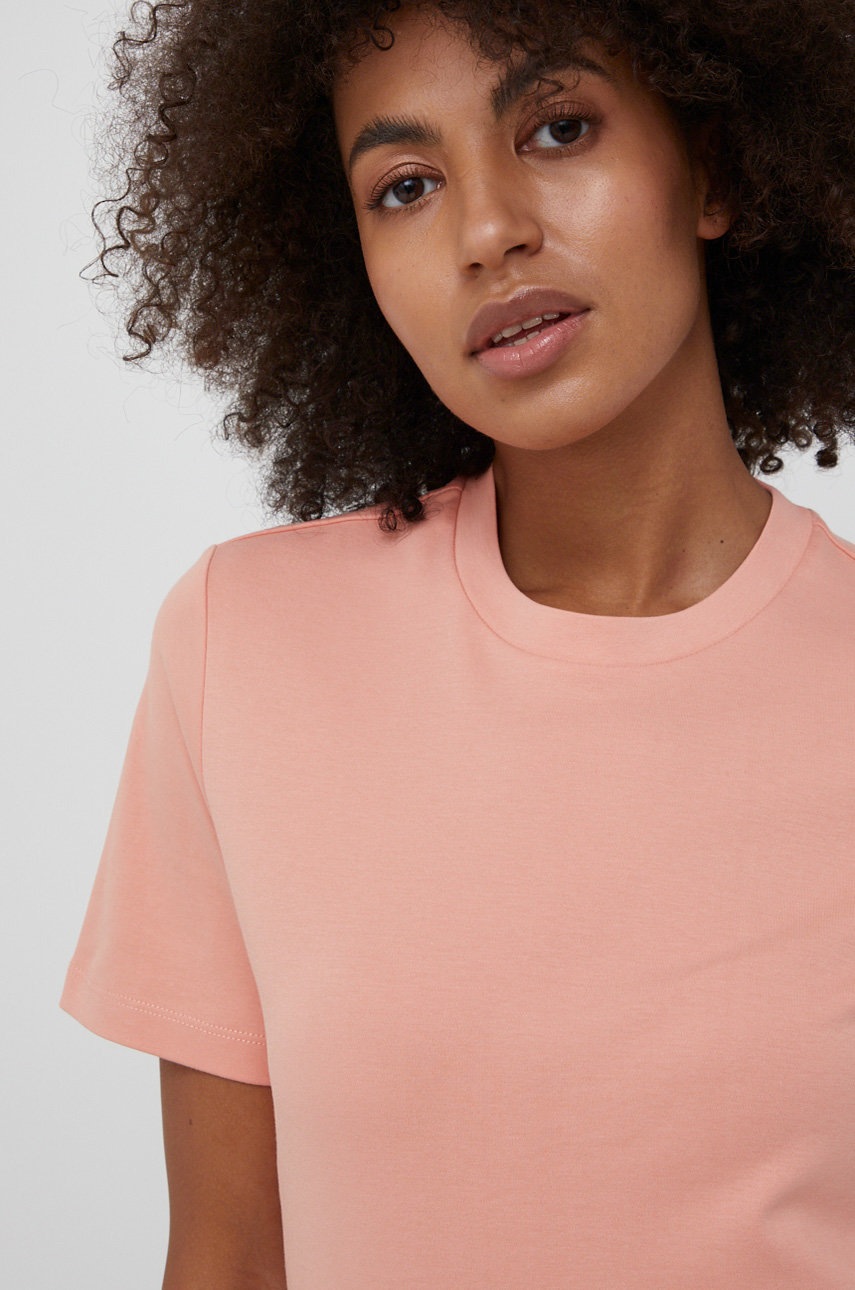 

Памучна тениска Marc O'Polo в оранжево, Оранжев