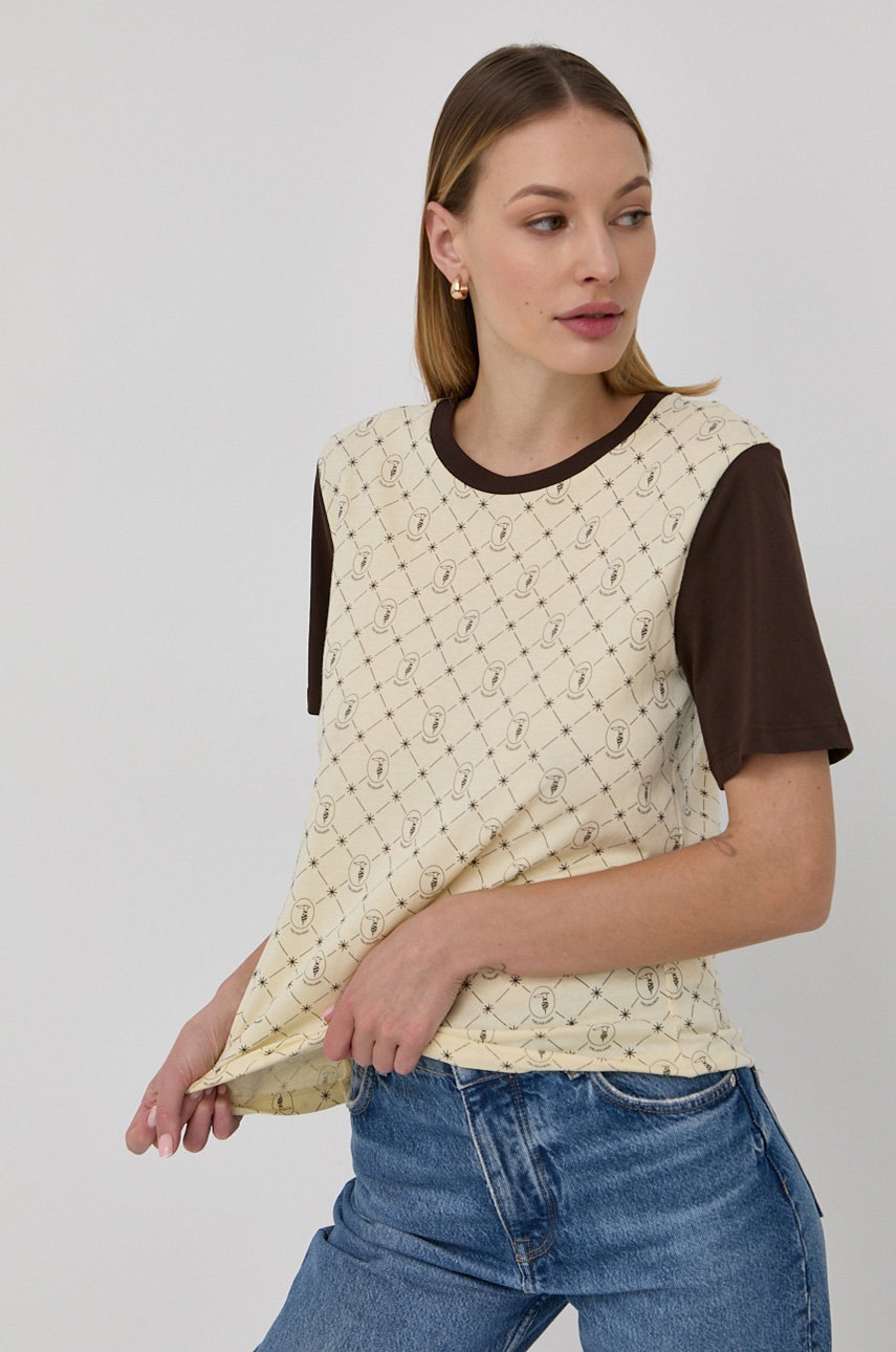 

Памучна тениска Trussardi, Многоцветен