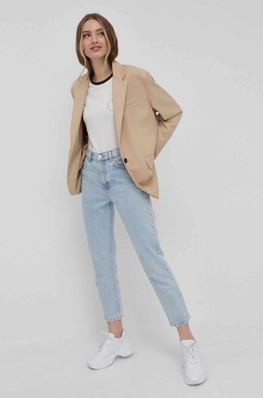 

Футболка Trussardi женский цвет белый