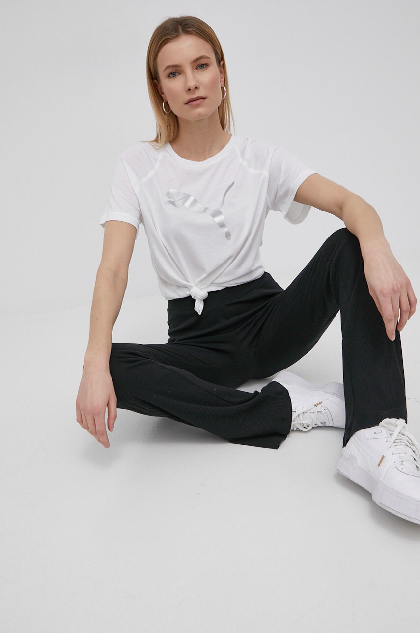 Puma tricou 847070 femei, culoarea alb