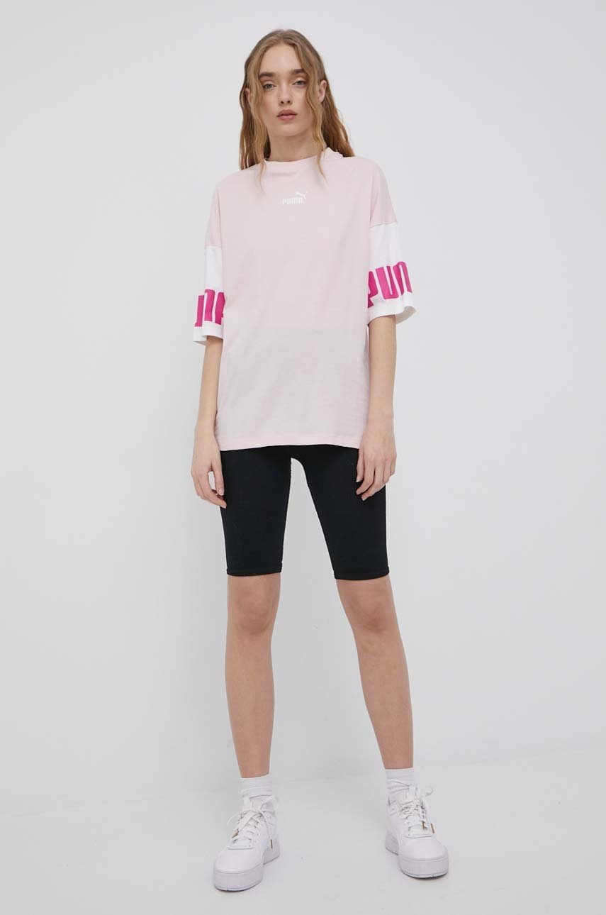 

Футболка Puma 847123 жіночий колір рожевий