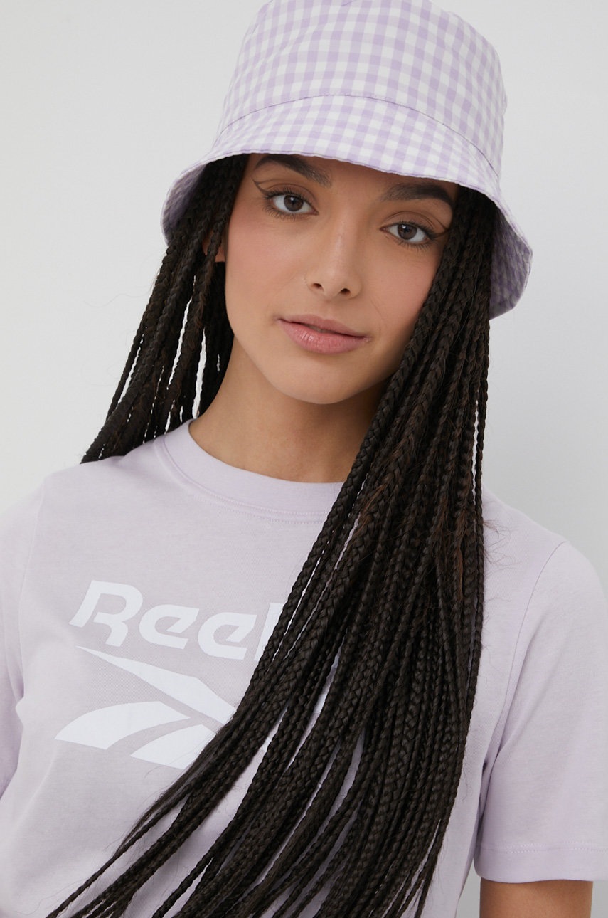 

Футболка Reebok HE5402 жіночий колір фіолетовий