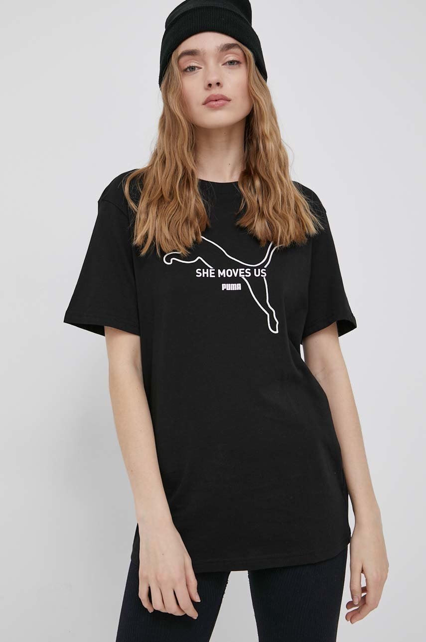 

Тениска Puma 848407 дамски в черно, Черен