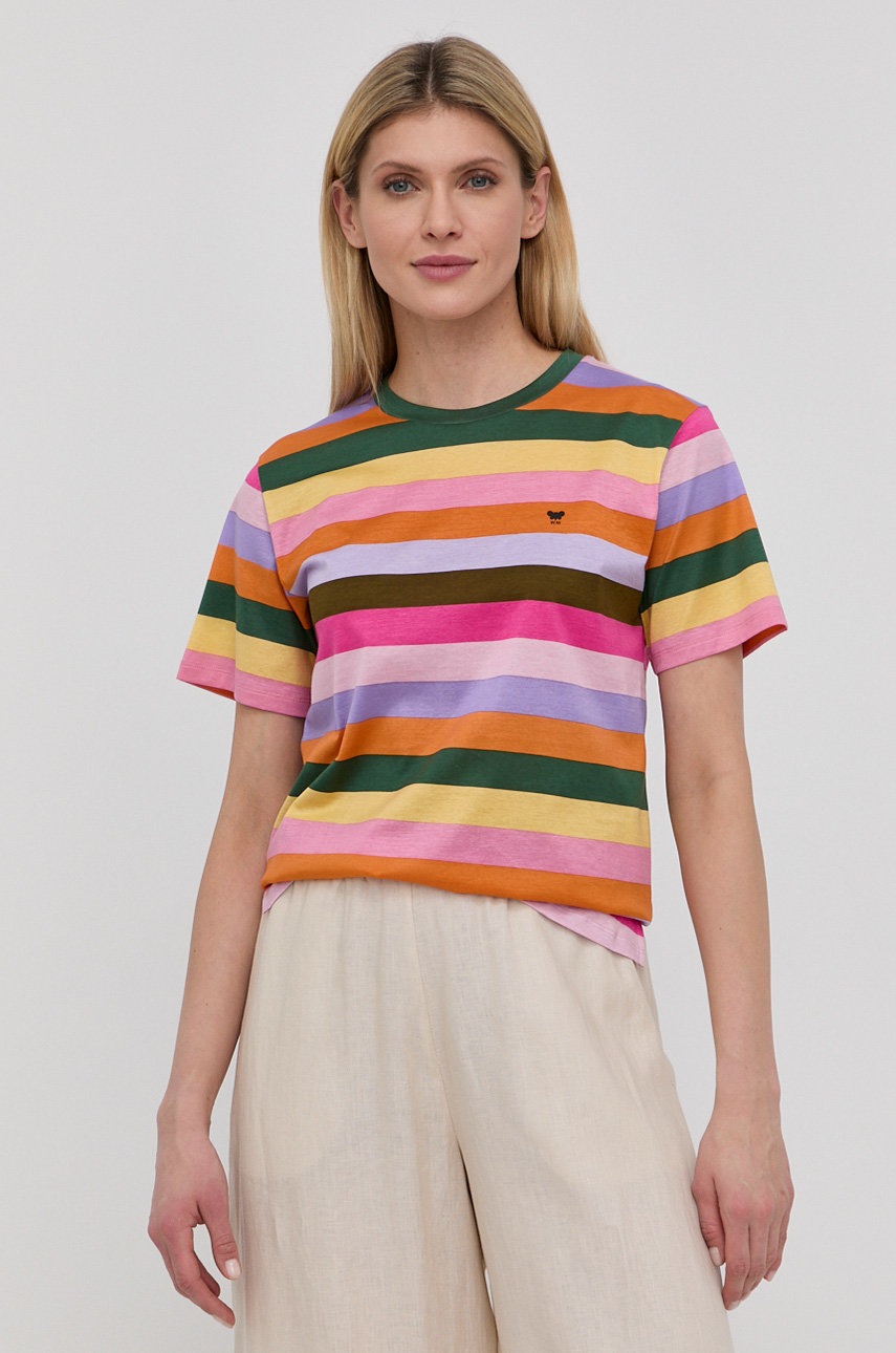 

Памучна тениска Weekend Max Mara, Многоцветен