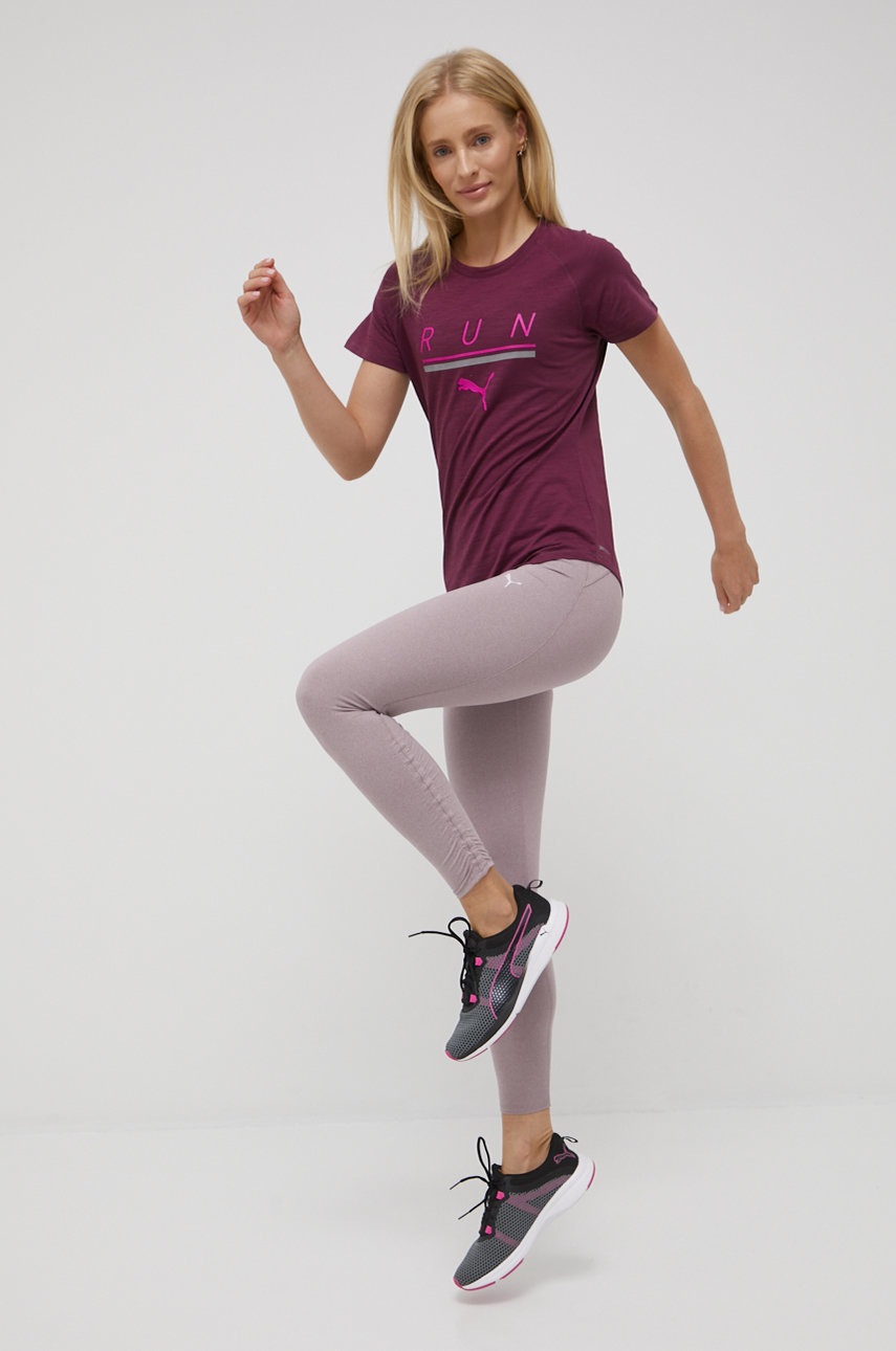 

Бігова футболка Puma 5k Logo 521388 колір фіолетовий