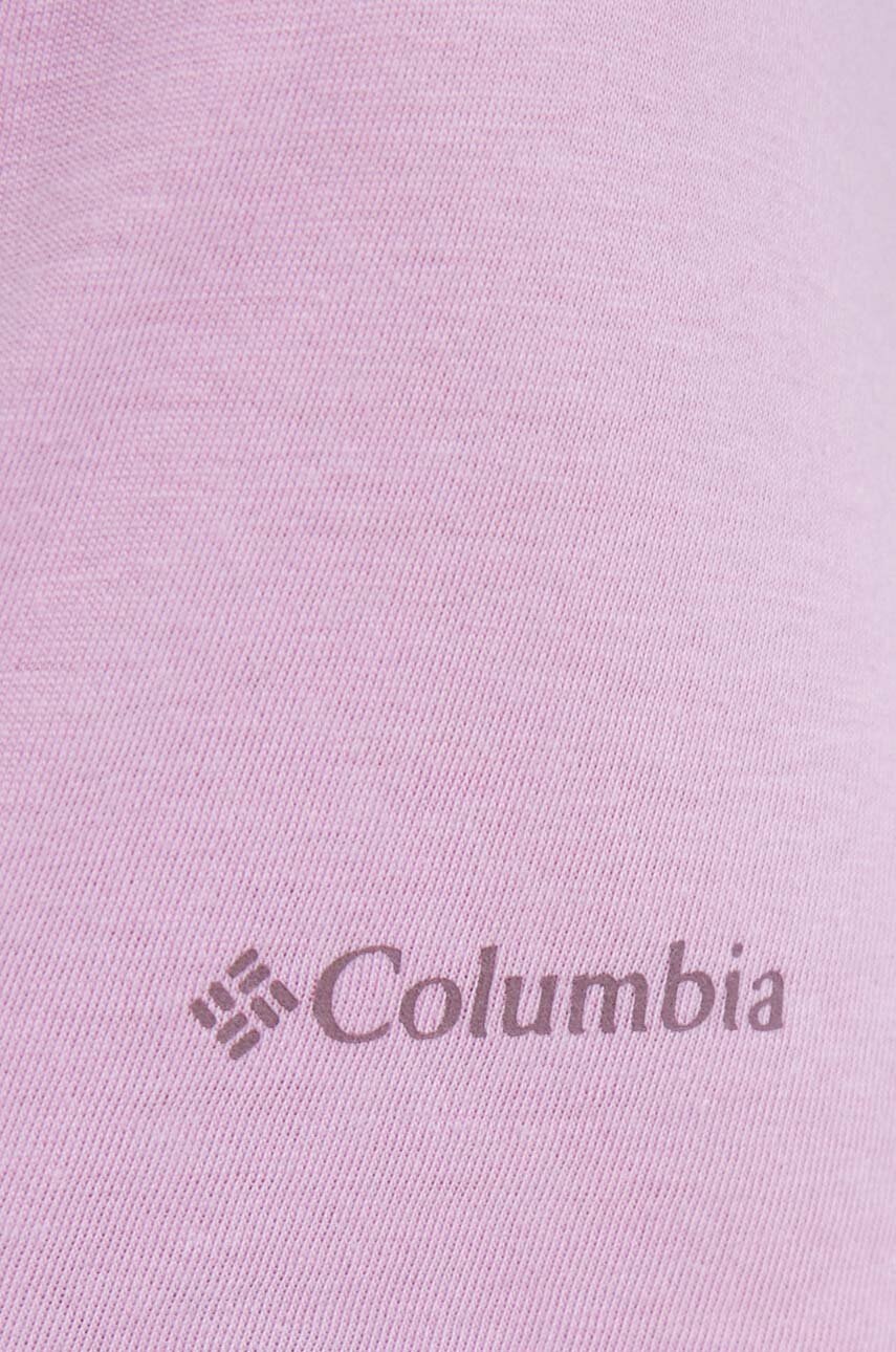Μπλουζάκι Columbia Trek χρώμα: ροζ 1992134 φωτογραφία