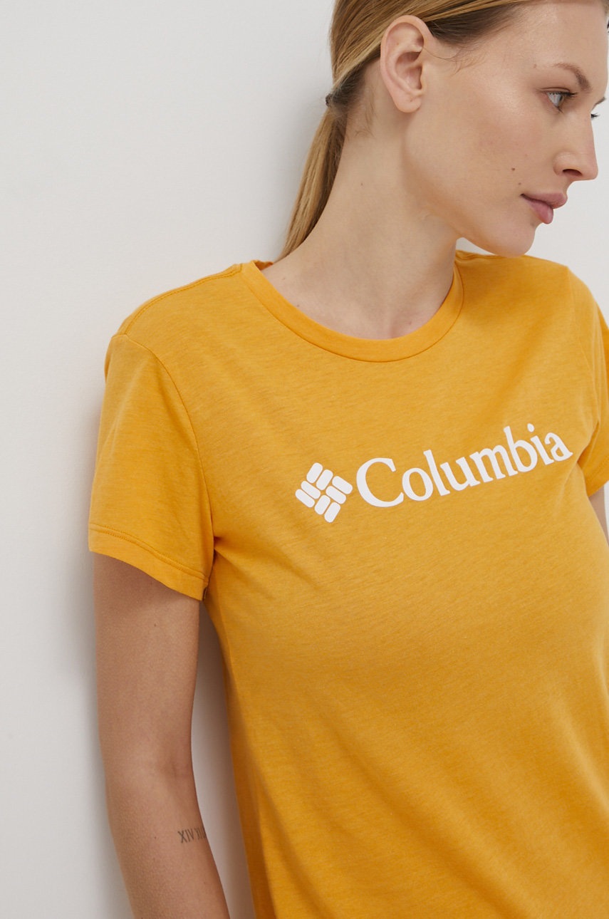 

Тениска Columbia дамски в оранжево, Оранжев