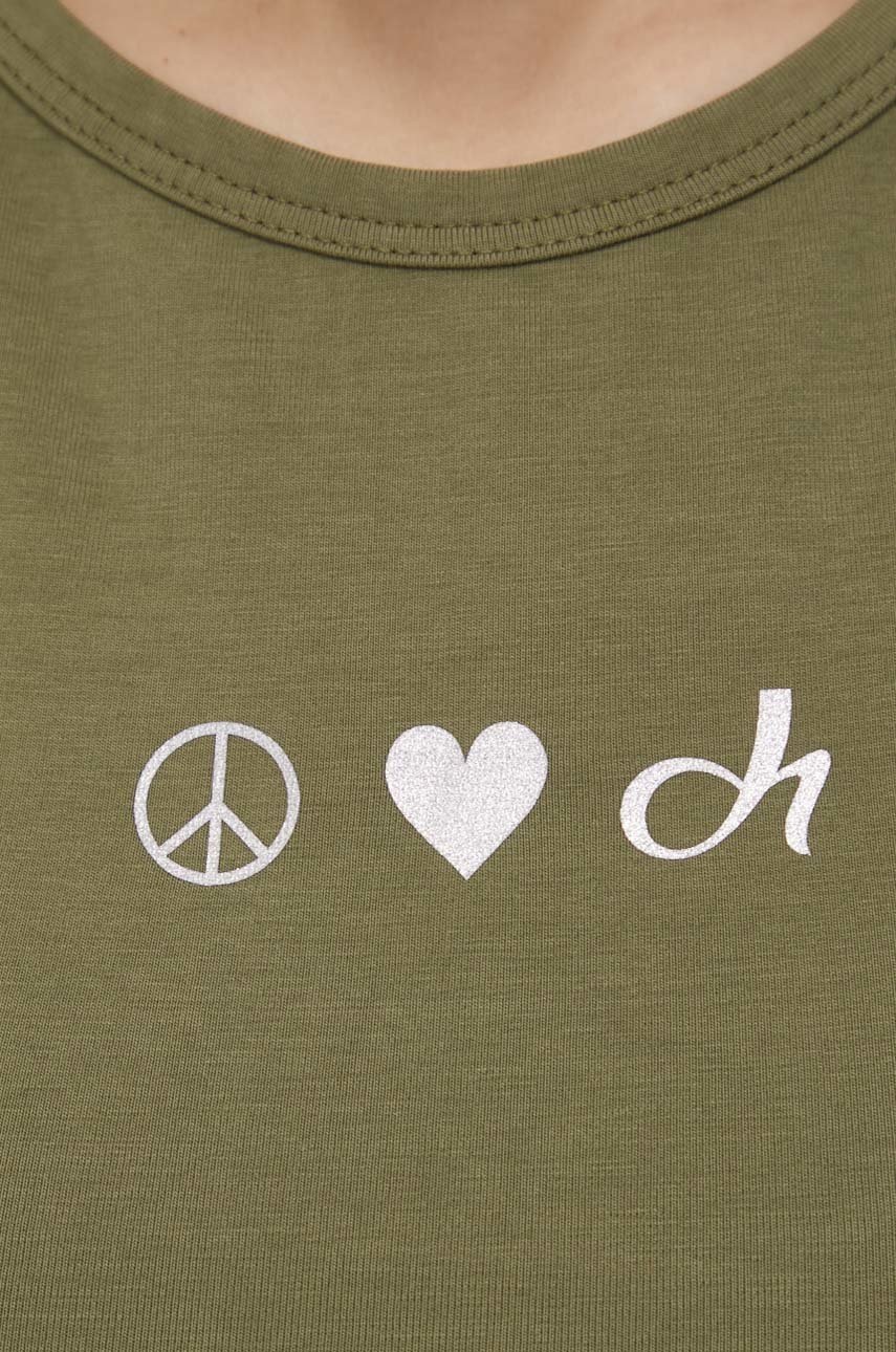 Top Deha γυναικεία, χρώμα: πράσινο φωτογραφία