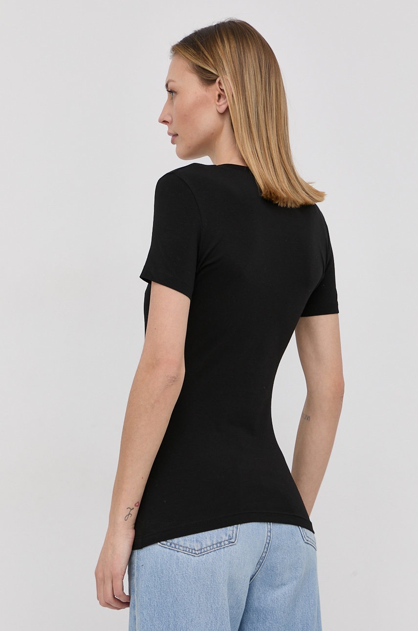 

Футболка Love Moschino женский цвет чёрный