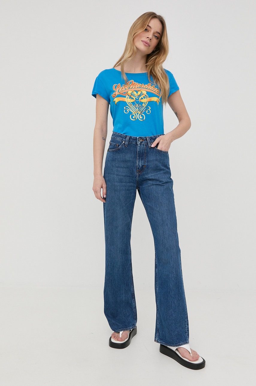 

Хлопковая футболка Love Moschino