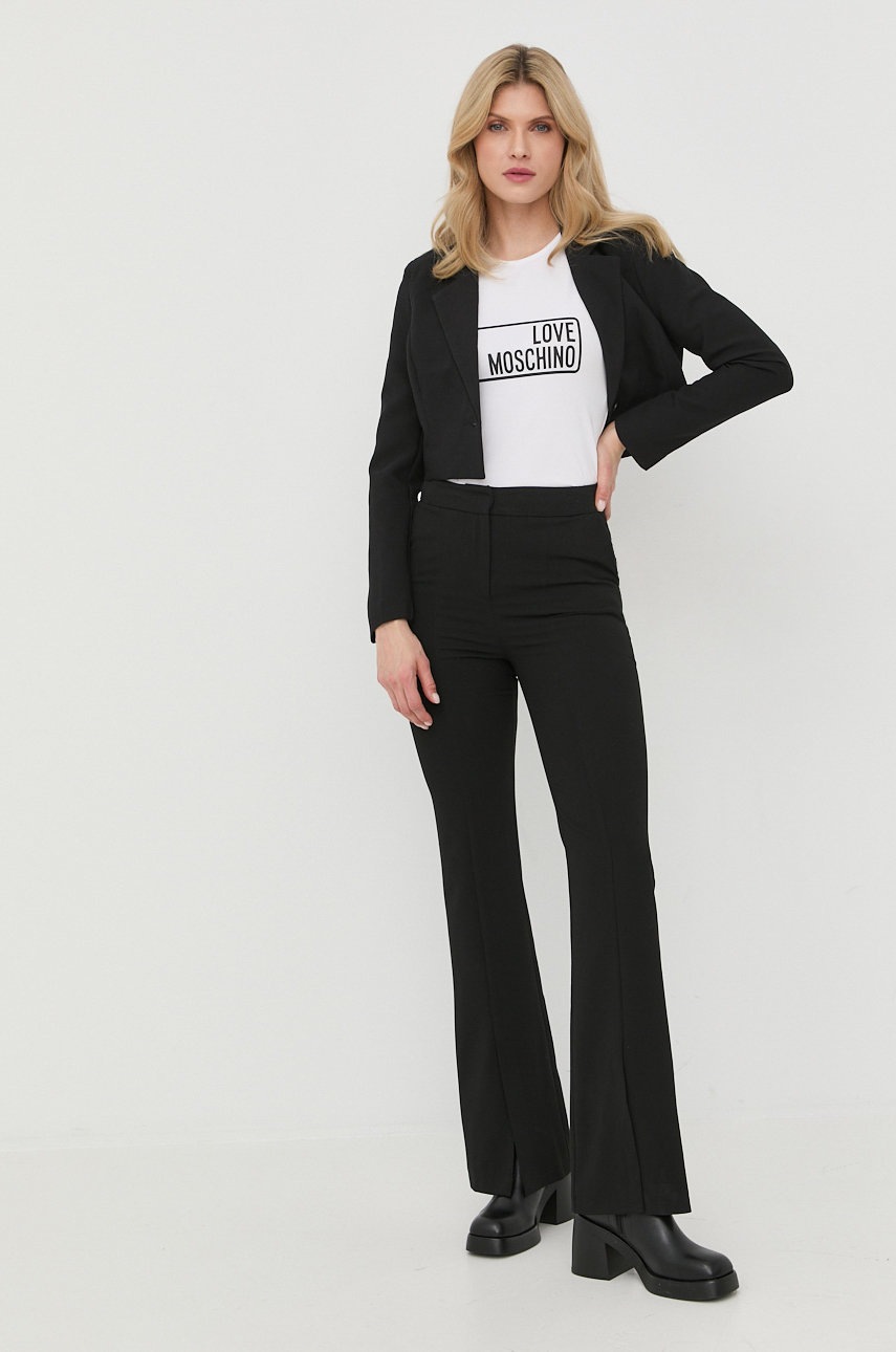 

Топ Love Moschino жіночий колір білий